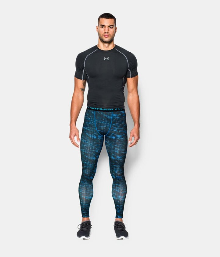 ARMOUR HG LEGGING PRINTED Kompresné legíny