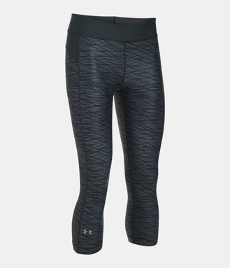 UA HG Armour Printed Capri Legíny